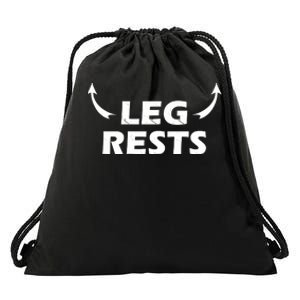 Leg Rests Funny Adult Humor Sex Porn Addicted Funny Gift Drawstring Bag