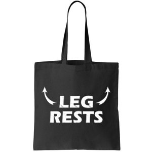 Leg Rests Funny Adult Humor Sex Porn Addicted Funny Gift Tote Bag