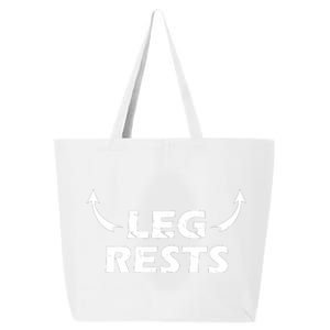 Leg Rests Funny Adult Humor Sex Porn Addicted Funny Gift 25L Jumbo Tote