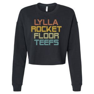 Lylla & Rocket & Floor & Teefs Cropped Pullover Crew