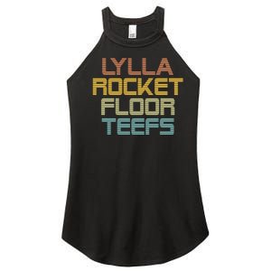 Lylla & Rocket & Floor & Teefs Women's Perfect Tri Rocker Tank