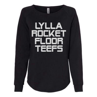 Lylla & Rocket & Floor & Teefs Womens California Wash Sweatshirt