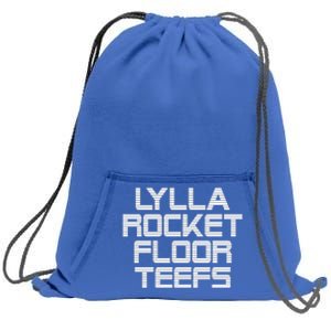 Lylla & Rocket & Floor & Teefs Sweatshirt Cinch Pack Bag