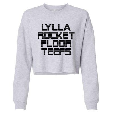 Lylla & Rocket & Floor & Teefs Cropped Pullover Crew