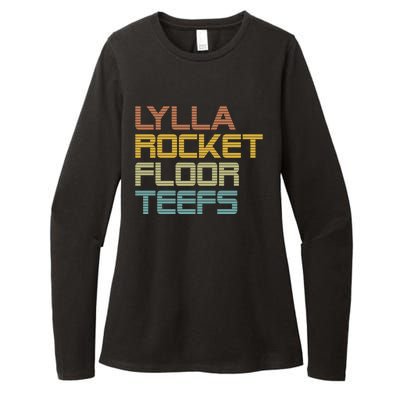 Lylla & Rocket & Floor & Teefs Womens CVC Long Sleeve Shirt