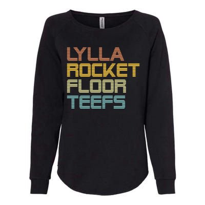 Lylla & Rocket & Floor & Teefs Womens California Wash Sweatshirt