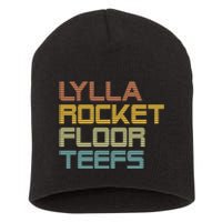 Lylla & Rocket & Floor & Teefs Short Acrylic Beanie