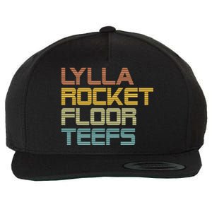 Lylla & Rocket & Floor & Teefs Wool Snapback Cap