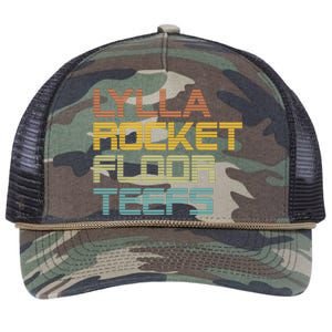 Lylla & Rocket & Floor & Teefs Retro Rope Trucker Hat Cap