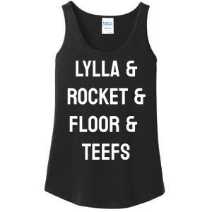 Lylla & Rocket & Floor & Teefs Funny Birthday Quote Ladies Essential Tank