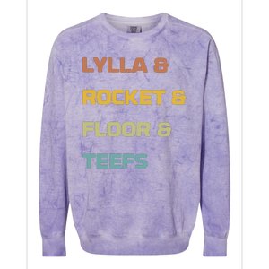 Lylla & Rocket & Floor & Teefs Colorblast Crewneck Sweatshirt