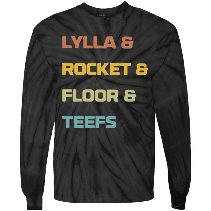 Lylla & Rocket & Floor & Teefs Tie-Dye Long Sleeve Shirt