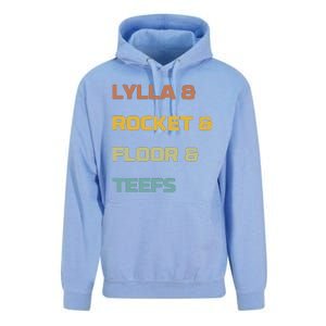 Lylla & Rocket & Floor & Teefs Unisex Surf Hoodie