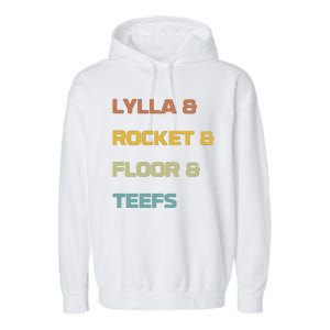 Lylla & Rocket & Floor & Teefs Garment-Dyed Fleece Hoodie