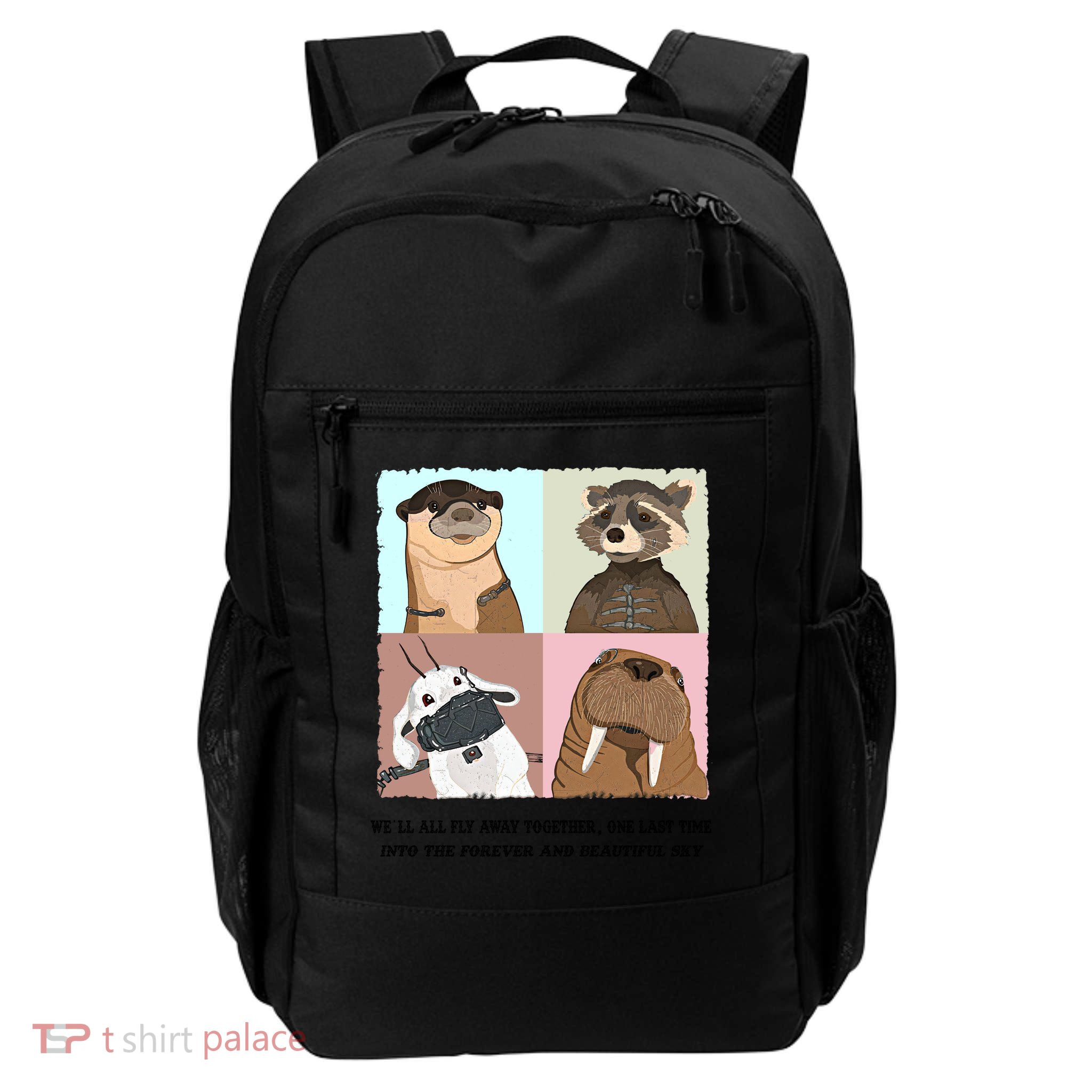 Lylla Rocket Floor Teefs Into The Forever And Beautiful Sky Rock Backpack