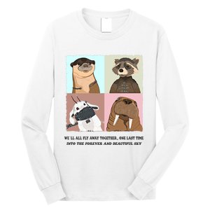 Lylla Rocket Floor Teefs Into The Forever And Beautiful Sky Rock Long Sleeve Shirt