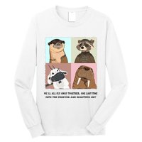 Lylla Rocket Floor Teefs Into The Forever And Beautiful Sky Rock Long Sleeve Shirt