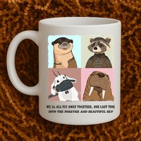 Lylla Rocket Floor Teefs Into The Forever And Beautiful Sky Rock Mug