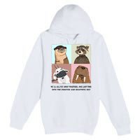 Lylla Rocket Floor Teefs Into The Forever And Beautiful Sky Rock Premium Pullover Hoodie