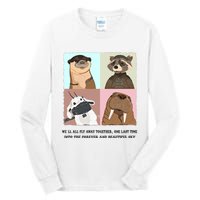 Lylla Rocket Floor Teefs Into The Forever And Beautiful Sky Rock Tall Long Sleeve T-Shirt