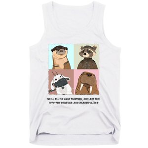 Lylla Rocket Floor Teefs Into The Forever And Beautiful Sky Rock Tank Top