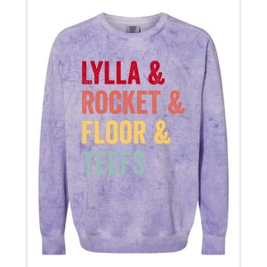 Lylla & Rocket & Floor & Teefs Colorblast Crewneck Sweatshirt