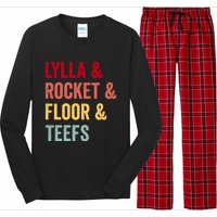 Lylla & Rocket & Floor & Teefs Long Sleeve Pajama Set