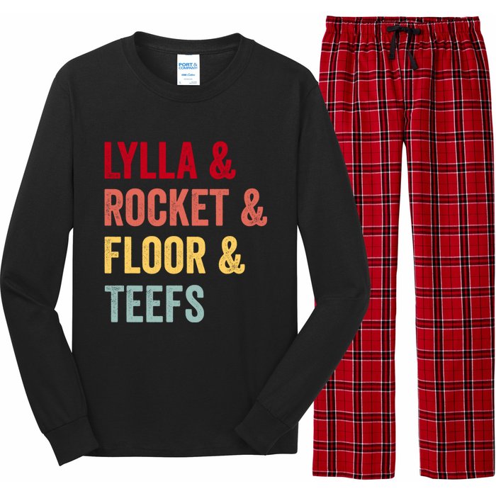 Lylla & Rocket & Floor & Teefs Long Sleeve Pajama Set