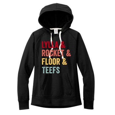 Lylla & Rocket & Floor & Teefs Women's Fleece Hoodie