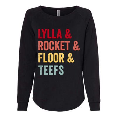 Lylla & Rocket & Floor & Teefs Womens California Wash Sweatshirt