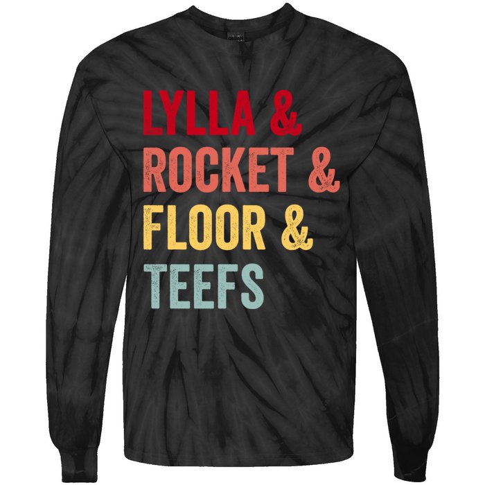 Lylla & Rocket & Floor & Teefs Tie-Dye Long Sleeve Shirt