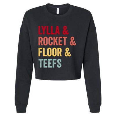 Lylla & Rocket & Floor & Teefs Cropped Pullover Crew