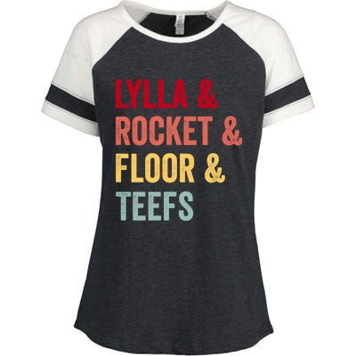 Lylla & Rocket & Floor & Teefs Enza Ladies Jersey Colorblock Tee