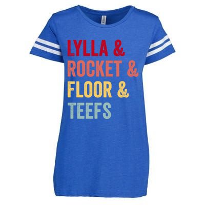 Lylla & Rocket & Floor & Teefs Enza Ladies Jersey Football T-Shirt