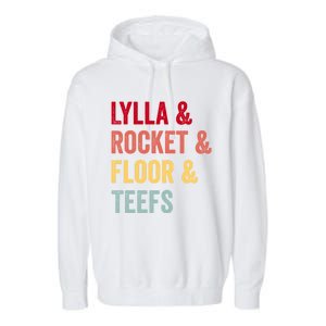 Lylla & Rocket & Floor & Teefs Garment-Dyed Fleece Hoodie