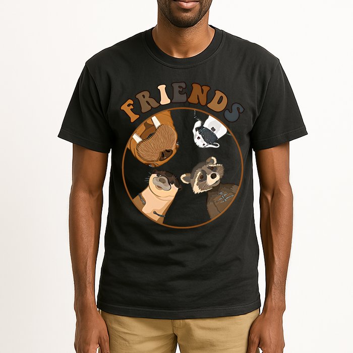 Lylla Rocket Floor Teefs Into The Forever And Beautiful Sky Rocket Tall T-Shirt