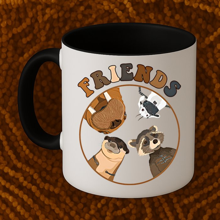 Lylla Rocket Floor Teefs Into The Forever And Beautiful Sky Rocket Mug