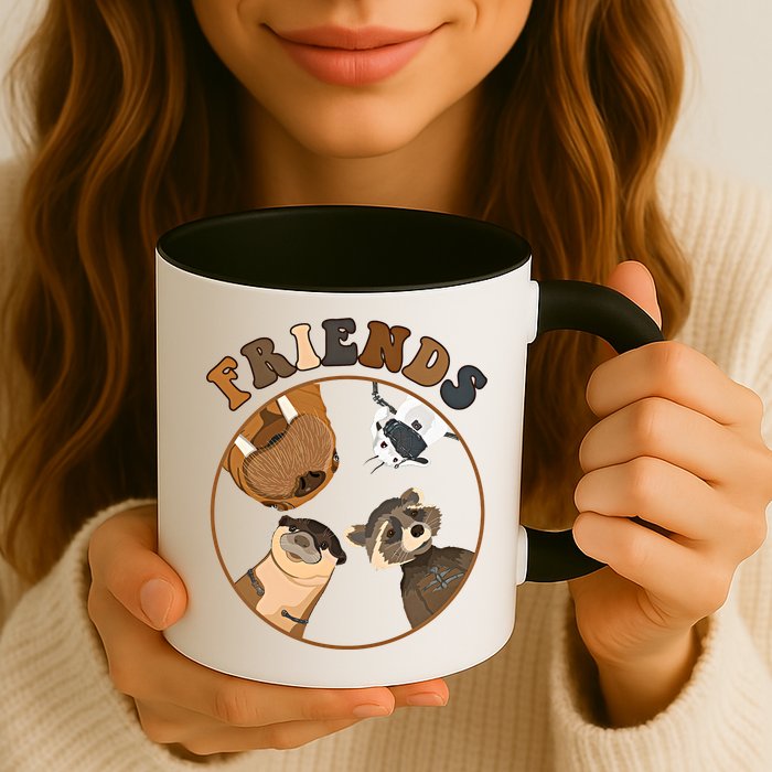 Lylla Rocket Floor Teefs Into The Forever And Beautiful Sky Rocket Mug