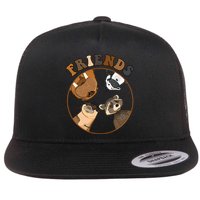 Lylla Rocket Floor Teefs Into The Forever And Beautiful Sky Rocket Flat Bill Trucker Hat