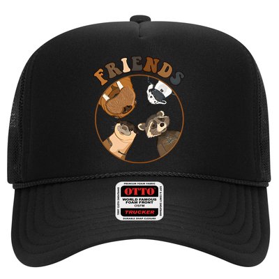 Lylla Rocket Floor Teefs Into The Forever And Beautiful Sky Rocket Trucker Hat