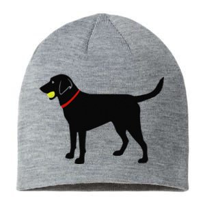 Labrador Retriever Fetch Black Lab Play Ball Sustainable Beanie