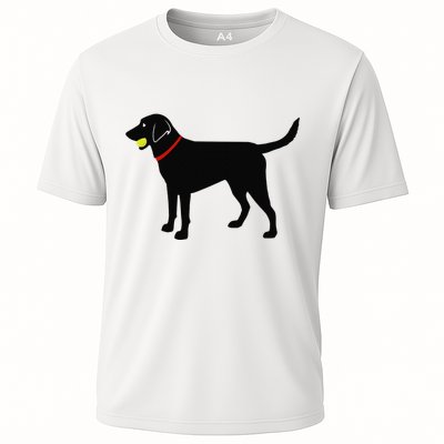 Labrador Retriever Fetch Black Lab Play Ball Performance Shirt