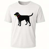 Labrador Retriever Fetch Black Lab Play Ball Performance Shirt