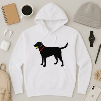 Labrador Retriever Fetch Black Lab Play Ball Hoodie