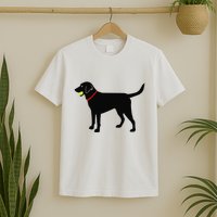 Labrador Retriever Fetch Black Lab Play Ball T-Shirt