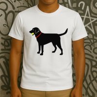 Labrador Retriever Fetch Black Lab Play Ball T-Shirt