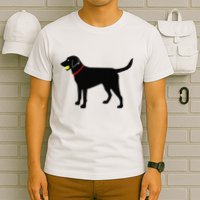 Labrador Retriever Fetch Black Lab Play Ball T-Shirt