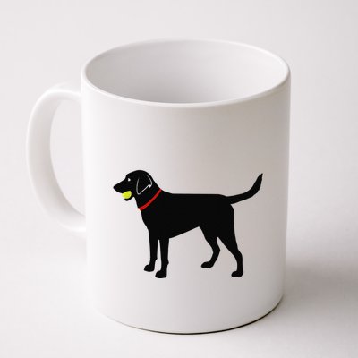 Labrador Retriever Fetch Black Lab Play Ball Mug