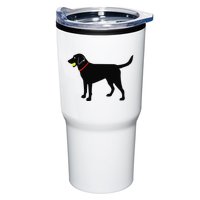 Labrador Retriever Fetch Black Lab Play Ball Tumbler