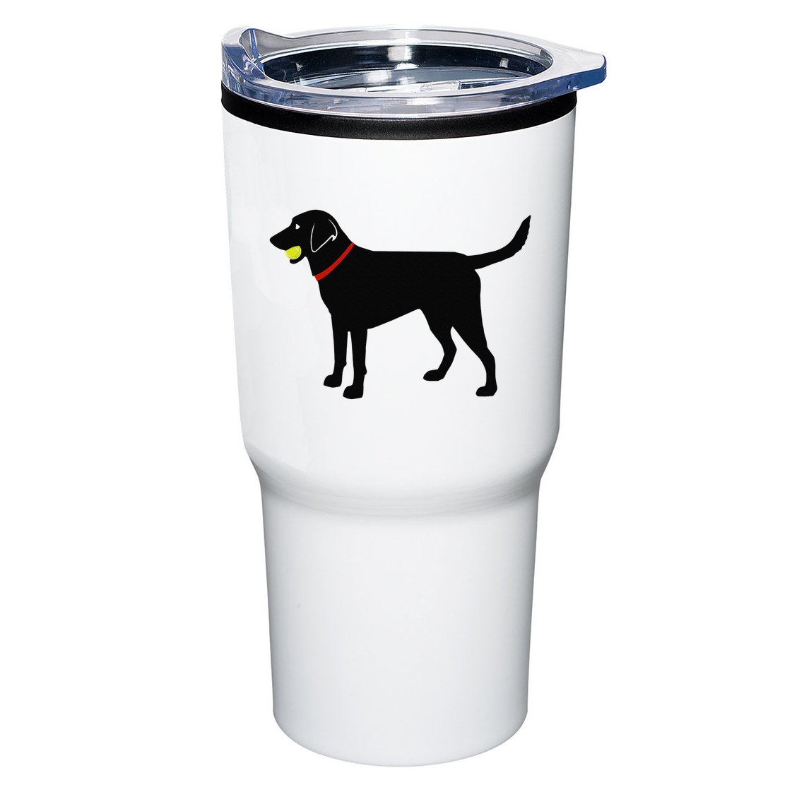 Labrador Retriever Fetch Black Lab Play Ball Tumbler